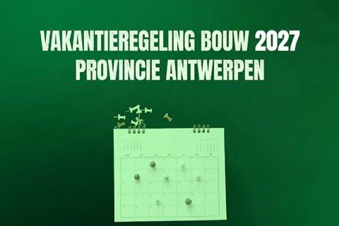Banner Vakantieregeling Bouw 2027
